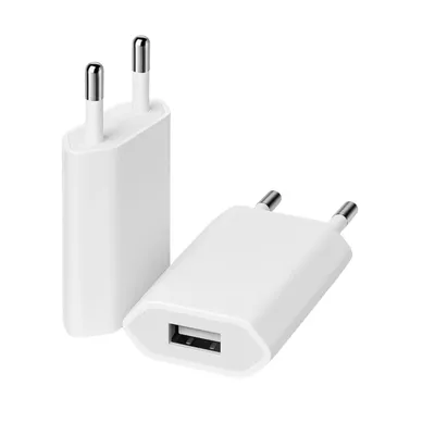 Produktbild von USB-A Ladegerät – Ladegerät für iPhone 5 bis 17 Pro Max, iPad, AirPods – USB-A Netzteil Schmaler Ladeadapter