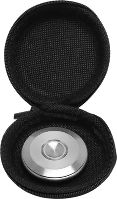 Image de Règle de mesure ronde en acier inoxydable avec courbe incurvée, jouet portable pour le bout des doigts