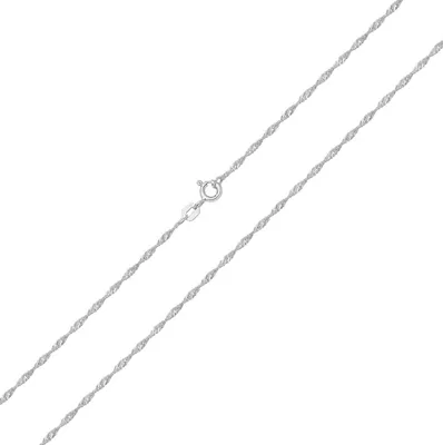 Produktbild von 925 Sterling Silber Damen - Singapur Kette - 56cm; TRS16946L22