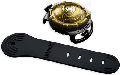 Produktbild von Orbiloc Dog Dual Leuchtclip gold