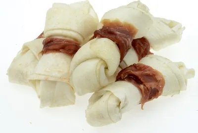Image de Nœud enveloppé de viande de canard 300g