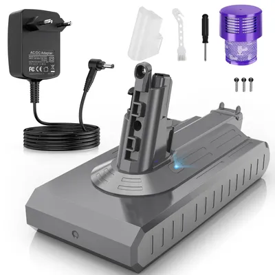 Ersatzakku 3900 mAh für Dyson V11 (Schraubtyp) mit Ladegerät