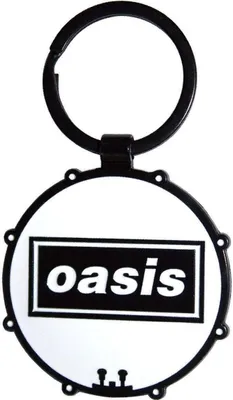 Immagine prodotto di Portachiavi a tamburo con logo Oasis Decca