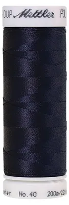 Produktbild von Mettler Poly Sheen Stickgarn dunkelblau