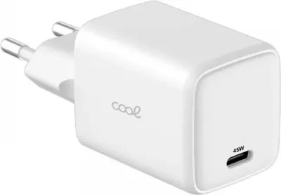 Imagen del producto de Cargador USB-C GaN de 45W, ultra rápido, transparente. Talla única
