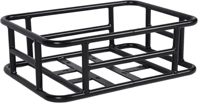 Imagen del producto de Cesta trasera para bicicleta, de gran capacidad, impermeable, fabricada en acero inoxidable, color , ideal para el uso diario