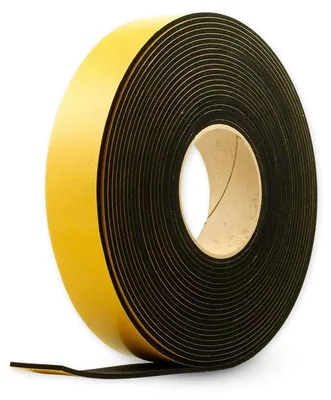 Productafbeelding van Rubber isolatietape, 30 meter x 5 cm x 3 mm - Voor akoestische en thermische isolatie