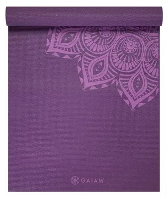 Produktbild von Gaiam - Yogamatte, Mandala PP8055 (Einheitsgröße) (Violett)