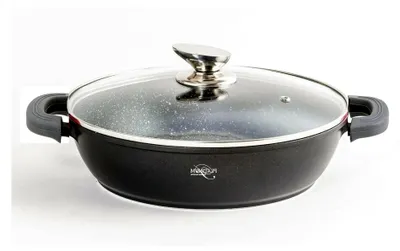 Produktbild von Schmorpfanne 32 cm Schmortopf Schwarz