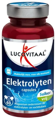 Productafbeelding van Lucovitaal Elektrolyten capsules 60 Capsules