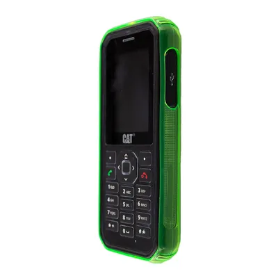 Obrázok produktu pre caseroxx ochranný obal TPU kryt kompatibilný s Cat B40, gumená taška na mobilný telefón zelená