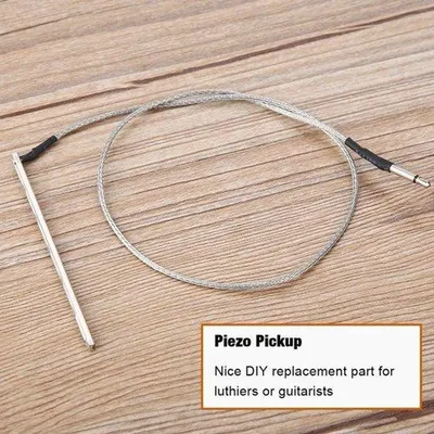 Zdjęcie produktu dla Piezoelektryczny przetwornik podsiodłkowy do gitary o wysokiej czułości z gniazdem 2,5 mm