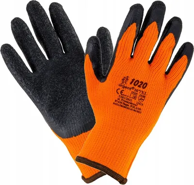 Produktbild von Winter Arbeitshandschuhe mit Latexbeschichtung hohe Schnitt- und Zerreißfest (1020) Gr. 10
