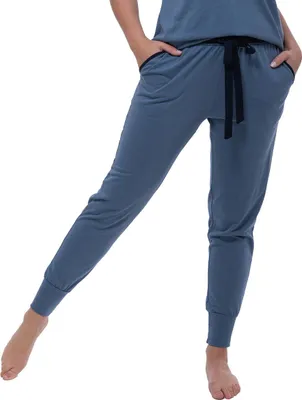 Produktbild von Ammann Mix & Match Schlafanzug Hose Schlichtes, modernes Design, Mit bequemen Bündchen, Mit praktischem Bindeband