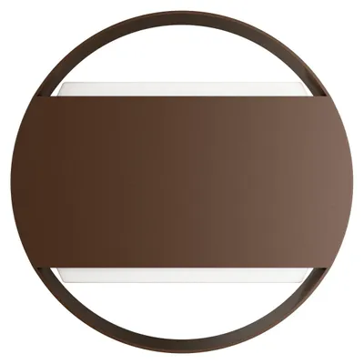 Immagine prodotto di Clos Wall Dual 16W Applique LED da Esterno 120 gradi CCT Switch 3000K/4000K/5000K IP65 IK08 Corten Texturizado - Beneito & Faure