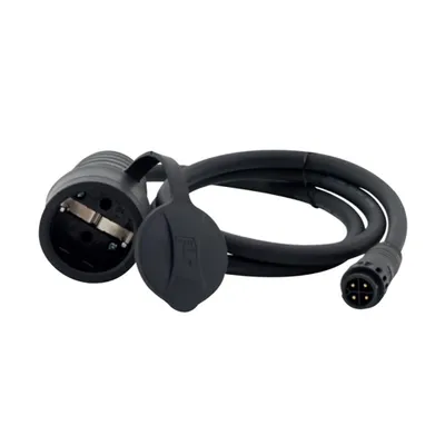 Produktbild von Ritos LED's Garden Adapter auf Schuko Schutzkontaktkupplung 1m Kabel