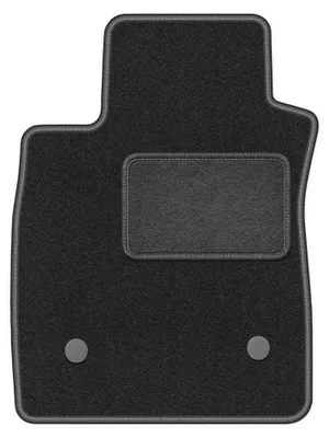 Immagine prodotto di Tappetino guidatore in moquette per Renault Clio IV 2013- (station wagon/hatchback) – 1 pezzo, grigio grafite, su misura – Wielganizator LUX