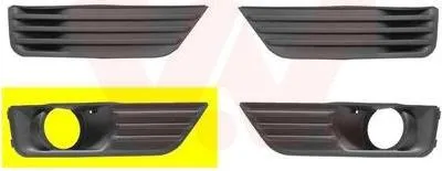 Obrázok produktu pre VAN WEZEL Mriežka pravého predného nárazníka (1863594) pre Ford Focus II | Mriežka,