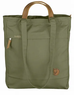 Produktbild von Fjällräven Totepack No.1, Uni, Stoffbeutel, Reißverschluss, Schlüsseltasche, Grün, Einfarbig