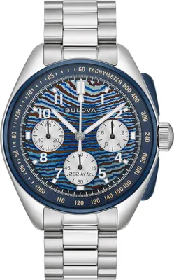 Produktbild von Bulova Lunar Pilot 98A329 Herrenarmbanduhr