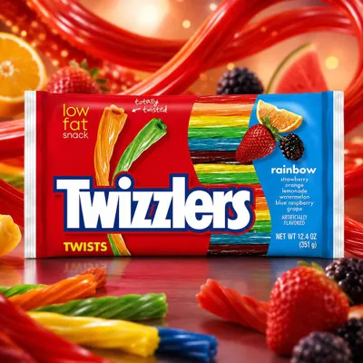 Produktbild von Twizzlers Rainbow 351g