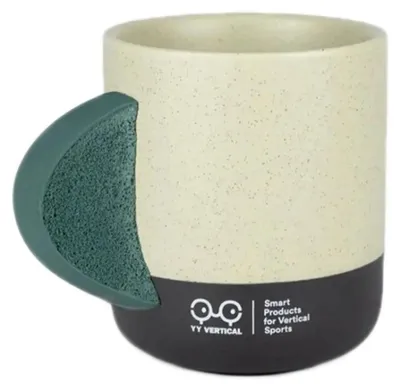 Produktbild von Climbing mug with climb hold Climbing Mug Evo - Blue - YY Vertical
