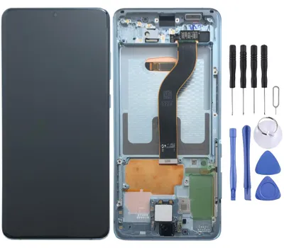 Image de Écran LCD complet Samsung Display pour Galaxy S20 Plus 5G G986B GH82-22134D Bleu