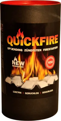 Produktbild von TermaTech | Anzünder QuickFire | 1 Packung mit 100 Stück