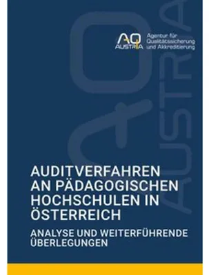 Obrázek produktu pro Auditverfahren an Pädagogischen Hochschulen in Österreich