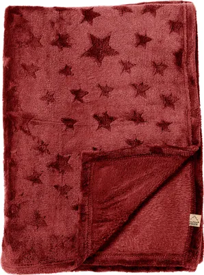 Produktbild von Textino Wohndecke Starlight 150x200 cm Rot Unifarben
