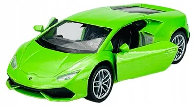 Produktbild von Welly Lamborghini Huracan LP 610-4 Modellauto Metall Grün