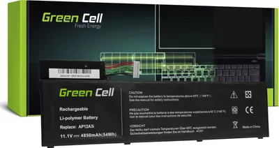 Produktbild von Green Cell C21N1509 Laptop Akku für ASUS X556U X556UA X556UB X556UF X556UJ X556UQ X556UR X556UV (Li-Polymer Zellen 5000mAh 7.6V Schwarz)