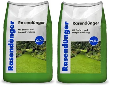 Produktbild von Hamann Mercatus Rasendünger NPK 21-5-5 2 x 12,5 kg