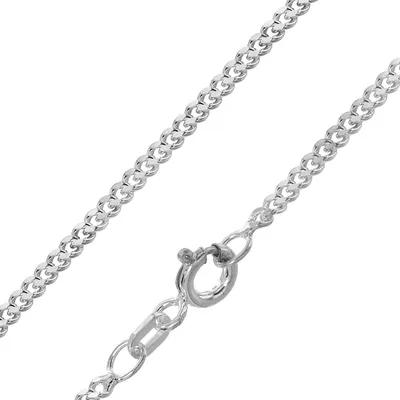 Image de trendor 70739 Collier à maillons argentés, 50 cm