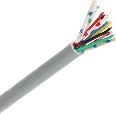 Zdjęcie produktu dla Kabel sygnałowy dynamiczny 12 x 0,8 mm, szary, rolka 100 m