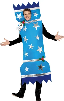 Image de Smiffys - Costume homme/femme unie - Design de Noël SM1074 (M) (Bleu)