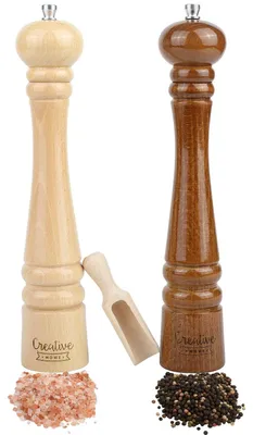 Productafbeelding van Creative Home Grote Houten Peper, 31,5 cm Hoogte, Natuurlijk Beukenhout