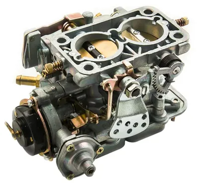 Produktbild von Auto Vergaser - Doppelvergaser 38DGAS 38/38 - Ersatz für 38E 4343 - Kompletteinheit - Universell für Benzinmotor - Legierung