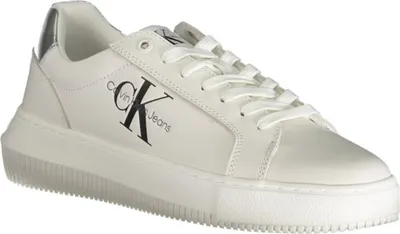 Produktbild von Stylischer Damensportschuh in Weiß mit recyceltem Material.