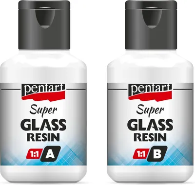 Produktbild von Pentart Pentart Super Glasharz 1:1 Set 40ml