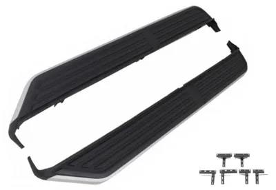 Immagine prodotto di Pedane laterali, gradini laterali, passaggi laterali per Land Rover Range Rover Discovery 3 4 L319 LR3 LR4, dal 2006 al 2016.