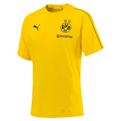 Produktbild von Puma BVB Borussia Dortmund Herren Training Jersey Trikot T-Shirt gelb/schwarz 753358-01, Größe:L