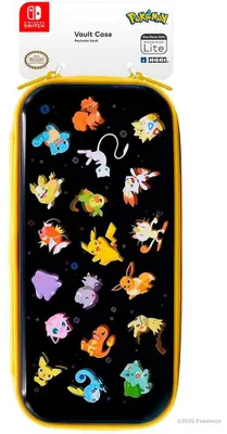 Produktbild von Hori Vault, Beuteltasche, Nintendo, Mehrfarbig, Nintendo Switch Lite, Kratzresistent, Reißverschluss