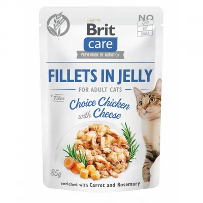 Produktbild von Brit Care, Adult, Karotte, Käse, Huhn, 85 g, Getreidefrei, Ohne Soja