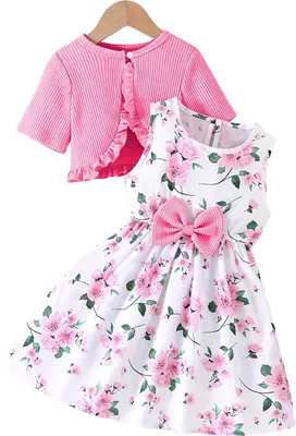 Productafbeelding van Currero Jurk Meisjes Roze 4-5Y