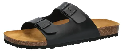 Produktbild von Lico Bioline Man Pantoletten in Übergrößen Schwarz [D2C]560648 große Herrenschuhe