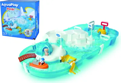 Produktbild von Aquaplay Polar transluzente Kanäle Eisberg Iglu