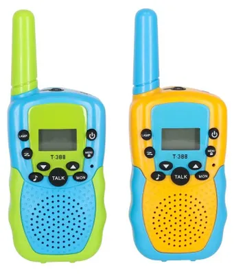 Zdjęcie produktu dla KIK KX2927 Radiotelefony dla dzieci, zasięg 3 km – zestaw 2 szt.