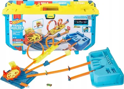 Zdjęcie produktu dla Hot Wheels Track Builder GVG11, Zestaw pojazdów i torów, 6 lat(a), Plastik, Wielobarwny