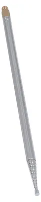 Immagine prodotto di Antenna a onde corte PAC 12, 7 MHz–50 MHz, banda completa, 10 sezioni, telescopica, lunghezza massima 2,5 m